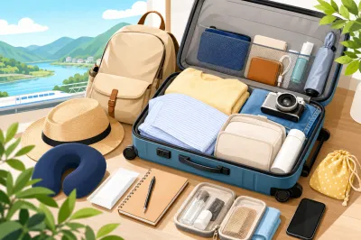 国内旅行の持ち物リストは何を用意すればいいのか？