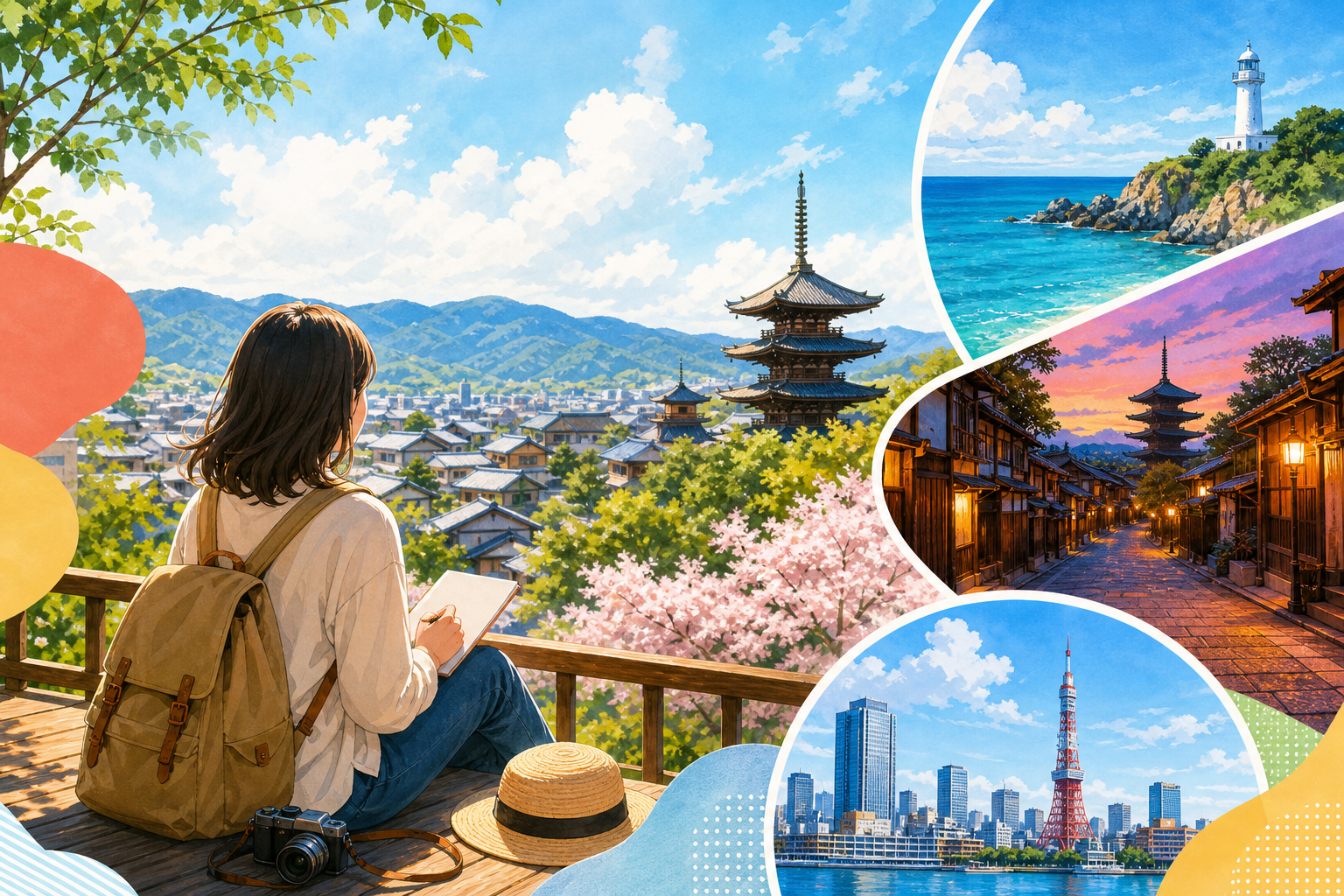 一人旅初心者におすすめの名所やプランは？