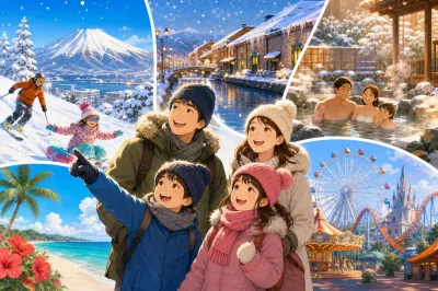 冬休みの家族旅行におすすめの国内スポットはどこ？